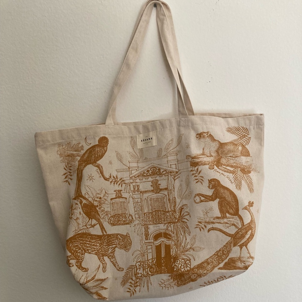 Sezane Paraiso Tote Bag